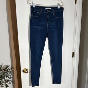 Levi's Dark Blue Skinny Jeans for Women